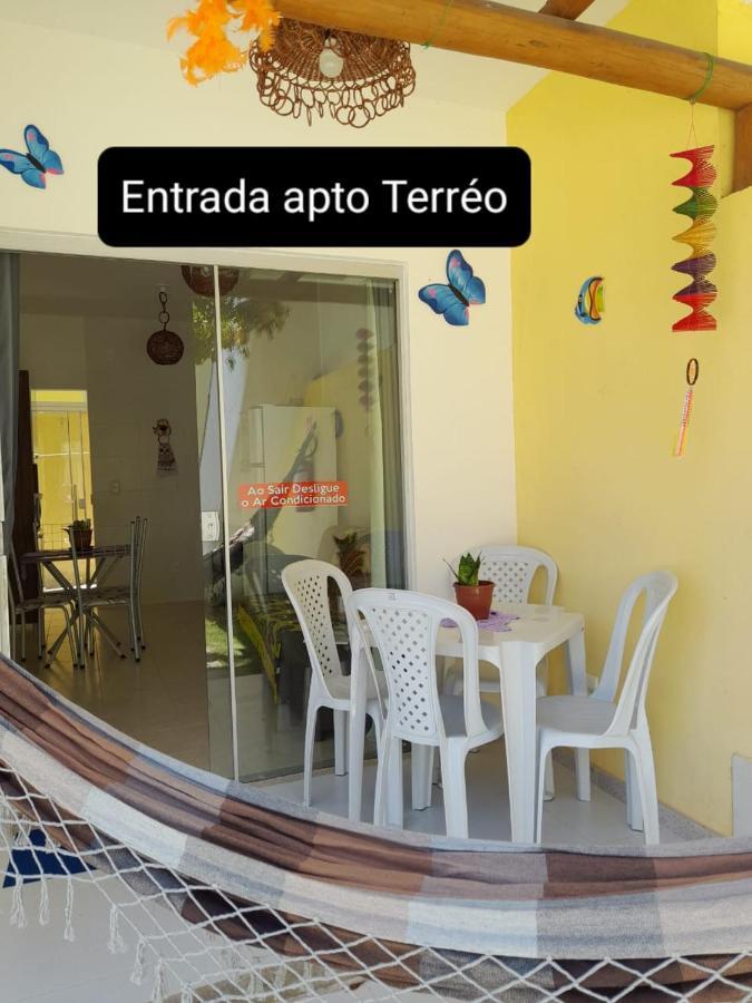 Apto Aconchegante Na Praia Coroa Vermelha Santa Cruz Cabrália Exterior foto